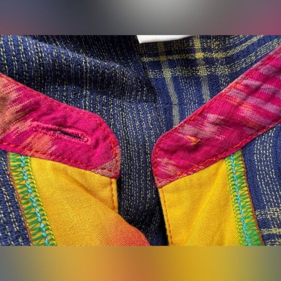 Faith Patchwork Button-Up Tunic – Size M - Picture 12 of 13